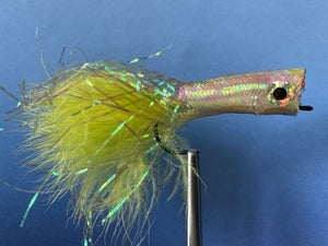 Saltwater Chrystal Popper Chartreuse