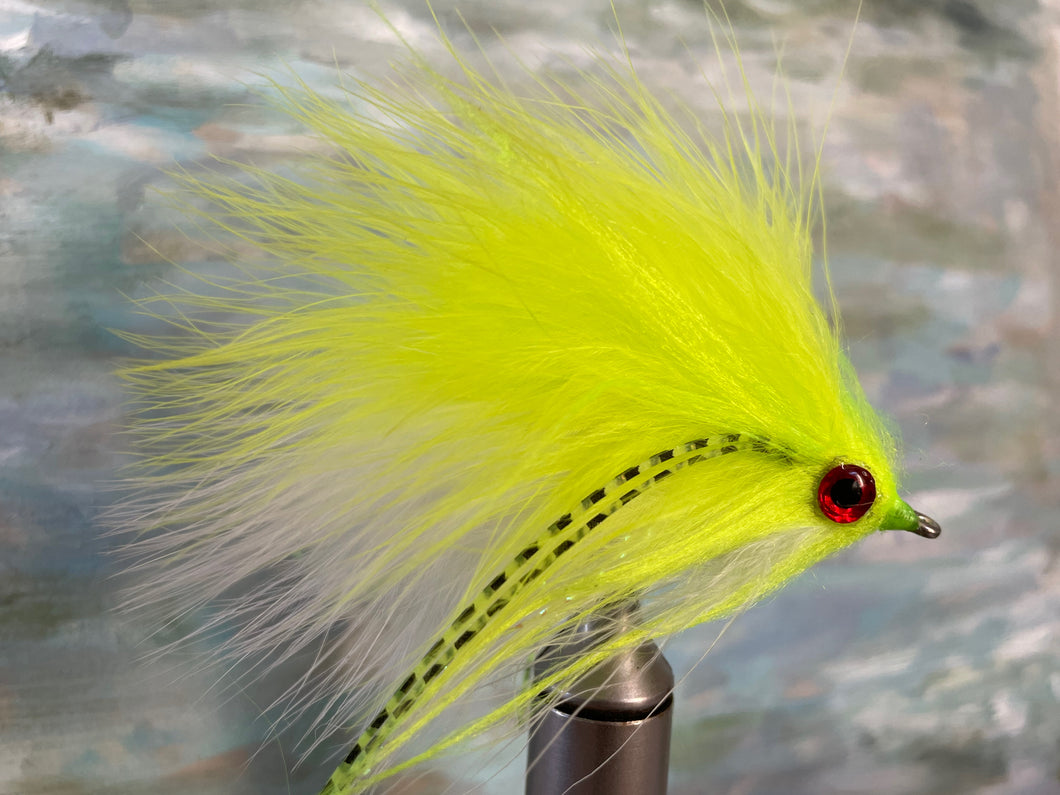 Murray Cod Marabou Deceiver White belly